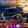 Dodoore 3.5 Channel Military RC Helicopter with LED Light, Altitude Hold, One Key Take Off/Landing, 2.4GHz RC Army Helicopter for Beginners (Green) view 4