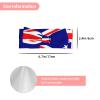 WBQLSL 0-6 Months Children's Bow Headband, Australian flag Elastic Bow Hair Accessories, Hair Accessories for Newborns, Babies, Toddlers view 3