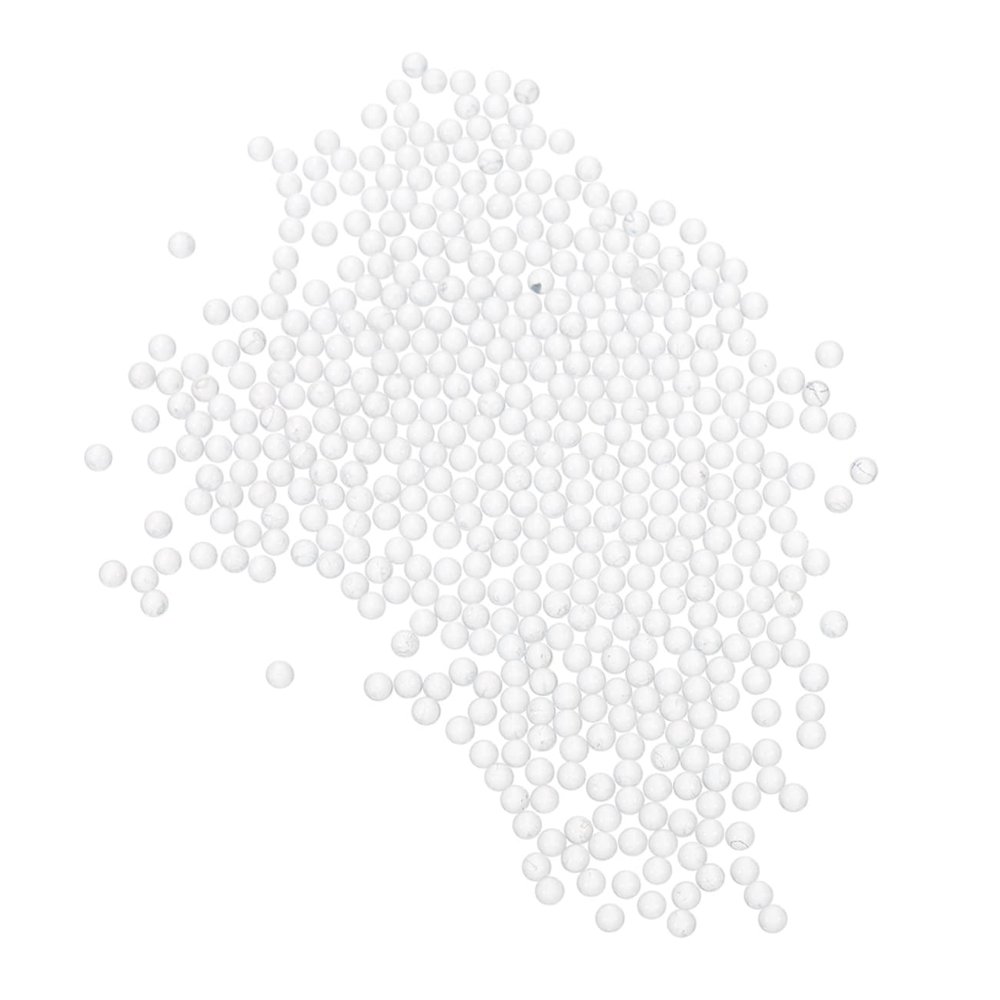 GLEAVI 1000pcs Glass Balls Mini Transparent Spheres for Chemical Laboratory High Hardness Smooth Surface for Experimentation and Culturing
