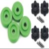 1/10 Maxx,1/10 Wide-Maxx Wheel Hubs (Green Washer) 17MM Splined,HEX PINS for Traxxas 89076-4 & 89086-4 view 1