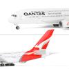 QIYUMOKE 1/200 Scale Airplane Model Australia A380 (14-inch L) for Airbus A381 Model Plane with Display Stand for Adult Pre-Built Model kit Airplane Collection Creative Tabletop Displays view 3