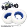 2.2 Inch Tire Inner Foam Dual Stage Softer Rubber Inserts, 4PCS RC Tire Foam 2.2 in Dual Stage Soft Sponge RC Car Crawler Tire Foam for 1/10 1/8 RC Crawler Comfortable Sponge view 2