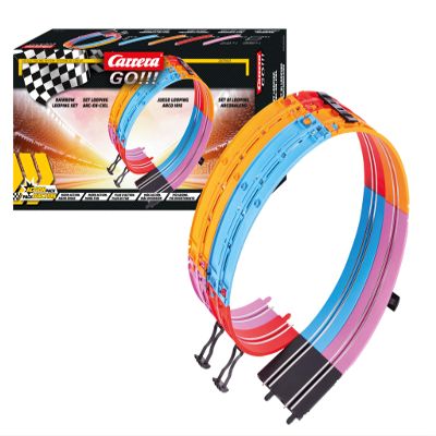 Carrera 71603 Rainbow Looping Set Track Section Part for Use with GO and Digital 143 Slot Car Sets