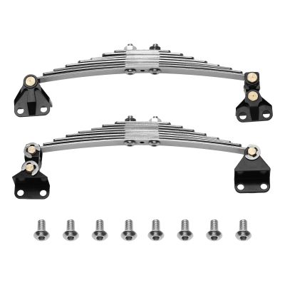 JunZheHub Leaf Spring Shock Absorber Components for 1/14 Scale RC Vehicles, unpowered suspensions