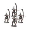 212 Main DS Mini Silver Knight Greatbowmen Miniature view 1