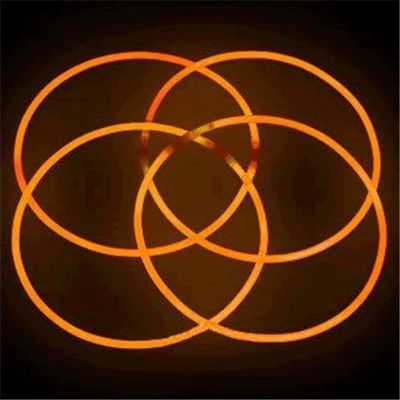 212 Main Glow Necklace Tube of Fifty Orange