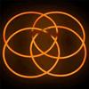 212 Main Glow Necklace Tube of Fifty Orange view 1