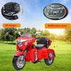 Kids Motorcycle,Ride on Motorcycle,Children Electric Motorcycle,Motorbike for Kids with Key Start /3 Wheels Headlight/Storage Box/Two Motor view 4