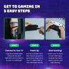 Boltz Retro Stick Gaming Stick  Retro Gaming Console with 40,000+ Classic Video Games, 9 Emulators, 128GB Storage, Plug & Play 4K HDMI Output, Includes 2 Wireless 2.4GHz Controllers view 4