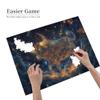MA6GE8DE Taurus of The Zodiac Signs Jigsaw Puzzles 500 Pieces,Relax and Enjoy The Fun of Solving Puzzles,Challenging Brain Exercise,Fantasy Stars Taurus Wooden Jigsaw Puzzle As Home Decor view 4