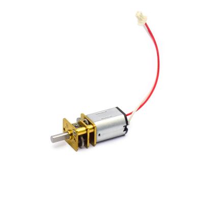 10mm*12mm N20 Gear Electronic Starter DC 5V 6V 9V 12V 80RPM Slow Speed Full Metal Reduction Gearbox Large Torque Smart Car Robot