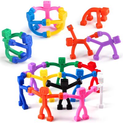 BlissfulTie Magnetic-People-Magnet-Men Toys, Magnetic Travel Toys Portable, Clever Fun Magnets for Kids, Fridge Magnets for Refrigerator, Door, Classroom Fun 10 Pcs