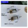 N20 Gear Electronic Starter DC 3V-6V 5V 50RPM Slow Speed D-Shaft Metal Geared Electronic Starter Flat Shaft DIY Robot Smart Car Lock view 3