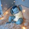 20 inch Realistic Avatar Figures Toys Soft Vinyl Avatar Reborn Baby Dolls Glow in the Dark Asleep Newborn Silicone Toddler Play Alien Doll with Feeding Kits Birthday Xmas Gift Set for Girls Ages 3+ view 3