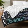 KEEPASSION Custom Name Blanket for Kids Adults, Personalized Blanket with NameCustomized Baby Blanket for Girls Boys, Personalized Birthday for Kids Adult view 3