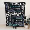 KEEPASSION Custom Name Blanket for Kids Adults, Personalized Blanket with NameCustomized Baby Blanket for Girls Boys, Personalized Birthday for Kids Adult view 4