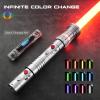 DAMIENSABER Xenopixel V3 Sensitive Motion Control Light Saber, 34 Sound Fonts Smooth Swing Light Sabers with Infinite Color Changing, Metal Hilt Dueling Saber for Adults with Customized Function view 4