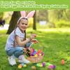 12 Pack Prefilled Easter Eggs With Toys, Pull Back Rabbit Carrot Car Easter Basket Egg Hunt Stuffers, Pre Filled Easter Eggs Fillers for Kids Gifts Party Favors, Goodie Bag Stuffer, Easter Prizes view 2