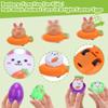 12 Pack Prefilled Easter Eggs With Toys, Pull Back Rabbit Carrot Car Easter Basket Egg Hunt Stuffers, Pre Filled Easter Eggs Fillers for Kids Gifts Party Favors, Goodie Bag Stuffer, Easter Prizes view 4
