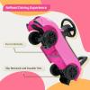 TCARAIWEN Ride On Push Car for Toddlers, Licensed Mazda Push Cars for Kids with Under Seat Storage, Ride On Toy for 18-36 Months, Pink view 3