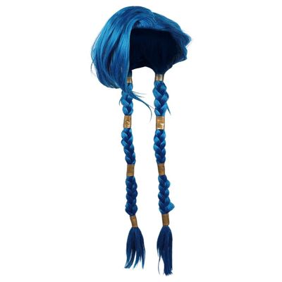 Vasojot Vi Jin Powder Cosplay Outfits Accessories Powder Cosplay Wig Halloween Party Costume Prop for Game Fans
