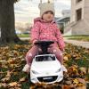 TCARAIWEN Ride On Push Car for Toddlers, Licensed Mazda Push Cars for Kids with Horn, Music, Lights, Under Seat Storage, Ride On Toy for 18-36 Months, White view 2