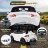 TCARAIWEN Ride On Push Car for Toddlers, Licensed Mazda Push Cars for Kids with Horn, Music, Lights, Under Seat Storage, Ride On Toy for 18-36 Months, White view 3