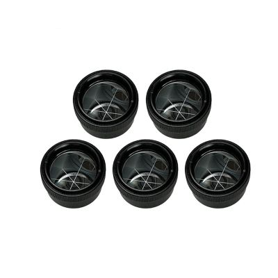 GHZHANG 5PCS High Precision Silver Coated Mini Peanut Prisms With Metal Casings, For The Replacement Of Total Station Measurement