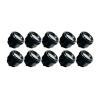 GHZHANG 10PCS Silver Coated Mini Peanut Prisms With Metal Casings, For The Replacement Of Total Station Measurement view 1