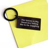 Bandillero Juggling Keychain from Voices in My Head Go Juggling, Funny Gifts for Juggling Enthusiasts, Christmas Unique Keychain for Men, Women, or Friends view 3