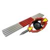 GHZHANG Mini Prism Silver Coated Offset 0mm With 4 Poles Surveying Prism For Total Station Surveying view 4
