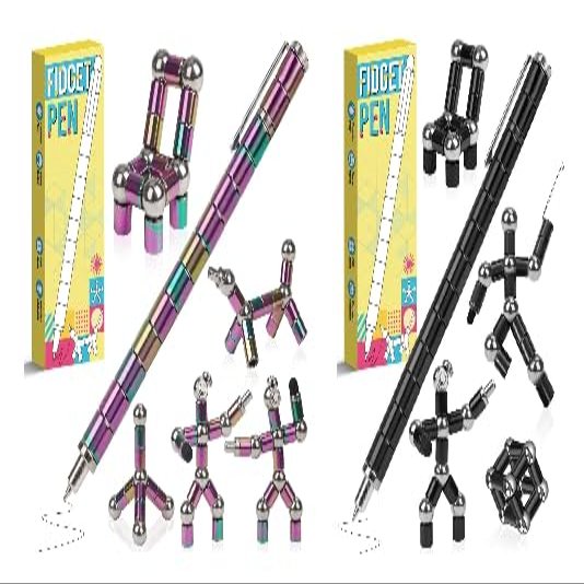 Stocking Stuffers for Teen Boys Girls Magnetic Fidget Pen: Gifts for Kids Men Husband Adults+Stocking Stuffers for Teens Boys Girls Fidget Pen, Gifts for Kids Mens Him Fidget Toys