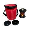 GHZHANG Copper Coated 360 Degree Prism (ATP1 type) For Total Station 5/8x11 Female Thread Both Side view 3