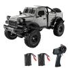 Dodoore D883 RC Crawler Pickup Truck, 1:18 Scale 4WD Off-Road RC Rock Crawler with LED Lights and 2 Rechargeable Batteries for Adults (Gray) view 1