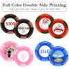 Shueewago 100 Custom Poker Chips, Imprinted with Your Personalized Text and Image for Drink or Bar Tokens, Bachelorette Parties,Texas Hold'em, Card Club or Late Night Poker Games view 4