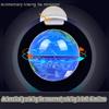 3UOOWWFA Earth Globe, Floating Globe with LED Light O-Shaped Magnetic Levitation Anti-Gravity Levitation Rotating Planet Globe Stylish Home Office Display Decoration view 2