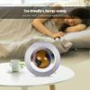 3UOOWWFA Earth Globe, Floating Globe with LED Light O-Shaped Magnetic Levitation Anti-Gravity Levitation Rotating Planet Globe Stylish Home Office Display Decoration view 4