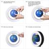 3UOOWWFA Floating Globe Large O-Shaped Magnetic Suspension Globe Ornament Luminous Gravity Desk Decoration Creative Gift view 2