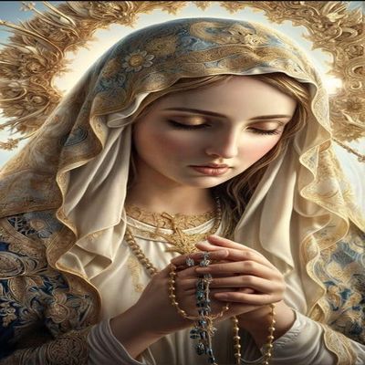 1000pcs Jigsaw Puzzle for Adults Virgin Mary Catholic Wooden Puzzle - Fun Puzzle Game Props -Religious Puzzle Preschool Toys Home Decor Gifts for Youth Children