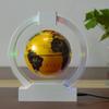 3UOOWWFA Geographical Globe, Levitating Globe - O-Shaped 6 Inch Globe - Home Decoration Creative Gift Anniversary Birthday Present, Gold view 1