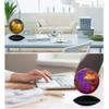 3UOOWWFA Magnetic Levitation Floating Globe, Floating Globe Magnetic Levitation Globe 6 Inch Starlight Colorful LED Light Kids Education Gift Tool Home Desk Decor view 2