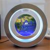 3UOOWWFA Magnetic Levitation Floating Globe, Floating Globe with LED Light O-Shaped Magnetic Levitation Anti-Gravity Rotating Planet Earth Stylish Home Desktop Display Decoration view 1