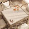 Square Mahjong Mat with Rubber Backing, Thick Anti Slip Tablecloth, Table Mat for Mahjong, Paigow, Poker, Card and Board Games(80 cm/31.49 in) view 2