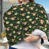 Muishi Monkey Flowers and Dots Baby Car Seat Covers Carseat Canopy Soft Infant Stroller Cover Nursing Breastfeeding Covers for Girls Boys Newborn view 2
