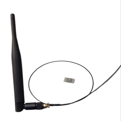 2.4G Extended High Gain WiFi Antenna RC Boat Part SMA Adaptor Module IPEX Gridding Boat Antennas(40cm Length)