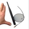 2.4G Extended High Gain WiFi Antenna RC Boat Part SMA Adaptor Module IPEX Gridding Boat Antennas(40cm Length) view 4
