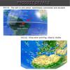 3UOOWWFA Magnetic Levitation Floating Globe, Floating Globe with LED Lights C-Shape Magnetic Levitation World Map for Desk Decoration view 3