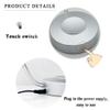 3UOOWWFA Magnetic Levitation Floating Globe, Magnetic Levitation Floating World Map Globe 8 Inch Two Tone Kids Educational Gift Tool Home Office Desk Decoration view 3
