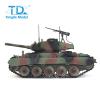 wheelfun Tongde M24 Chaffee 1/16 RC Light Tank Infrared Combating System Upgraded Wheels Smoke Unit Lighe Sound Hooby Grade Tank Model(Camouflage Green) BB Shooting Airsoft Tank That Shoot view 3