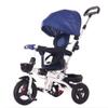 3UOOWWFA Tricycle Trike, Swivel Seat Children's Multifunctional Tricycle Titanium Empty Wheel, 1-6 Years Old Baby Outdoor Tricycle, 3 Colors, 52 x 39cm (Color: Blue) view 1